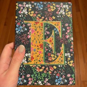 Anthropologie Monogram Notebook